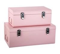 Atmosphera - 2 malles rectangulaires Cantine - Rose Rose, Rose G