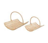 Atmosphera - Set de 2 paniers Eve en Osier L40/50cm