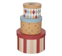 Atmosphera - Set de 3 boîtes Circus en Carton D15/18/25cm