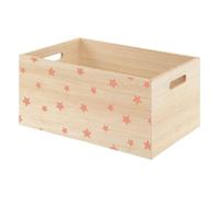 Atmosphera - Set de 3 cagettes Enfant Étoile - Bois
