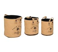 Atmosphera - Set de 3 paniers Bota - Papier