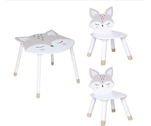 Atmosphera Set Table Douceur + 2 chaises Douceur Renard
