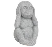 Atmosphera - Singe déco extérieur Sohel H.42cm résine Gris - Modèle c