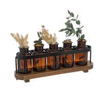 Atmosphera – Soliflore 5 fleurs en bois H34 cm