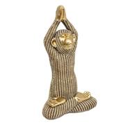 Atmosphera - Statue Singe Yoga H18cm - Modèle c