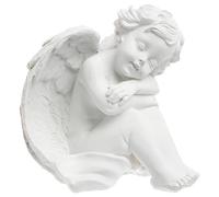 Atmosphera - Statuette Ange Assis - H15-5 cm - Modèle 2