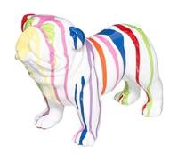 Atmosphera - Statuette Chien - Blanc - H19 cm
