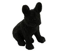 Atmosphera - Statuette Chien Eden 8,5x6,1cm - Noir