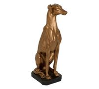 Atmosphera - Statuette Chien levri Bronze 24x19,5cm