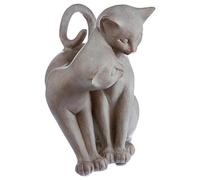 Atmosphera - Statuette Couple Chats - résine - H16-8 cm - Modèle 2