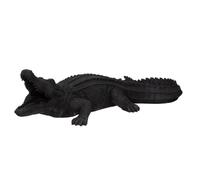 Atmosphera - Statuette Crocodile - Noir - résine H30 cm