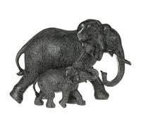 Atmosphera - Statuette Éléphant - résine - H15-5 cm - Gris