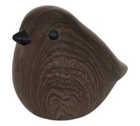 Atmosphera - Statuette Oiseau Automne Tabac 12x9cm