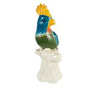 Statuette Oiseau en Céramique "Yucatan" 25cm Multicolore