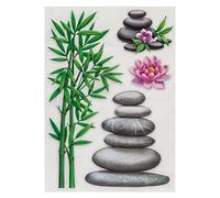 Atmosphera - Sticker Bouddha - 30x40 cm - Modèle 4