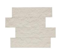 Atmosphera - Stickers muraux Effet Pierre Cary Beige 30x38cm