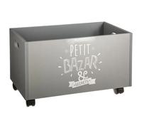 Atmosphera Boîte de rangement Box Storage Argenté