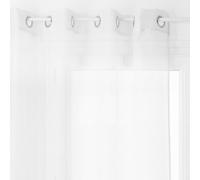 Atmosphera Store moustiquaire blanc molybdenum 135 x 240