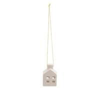 Atmosphera - Sujet céramique Maison h.6cm Blanc