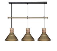 Atmosphera - Suspension Bota - métal - doré - L80 cm