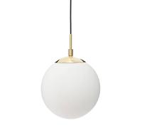Atmosphera Suspension boule Dris métal doré D20 cm