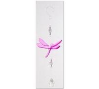 Atmosphera - Suspension décorative libellule en acrylique - Rose Rose G