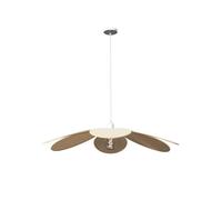 Atmosphera - Suspension en lin FLEUR - Diam 72 cm - Beige
