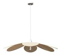 Atmosphera - Suspension en lin FLEUR - Diam 72 cm - Beige