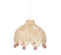 Suspension Week end à la campagne H.22cm bambou - Atmosphera Créateur d'intérieur