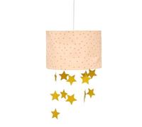 Atmosphera - Suspension enfant - rose & doré D30 cm