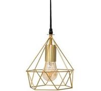 - Suspension filaire en métal - Diam 19 cm - Or