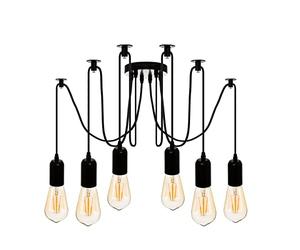 Atmosphera - Suspension filaire Udell noire - métal