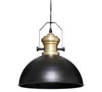 Atmosphera - Suspension Flower noire - métal D31 cm