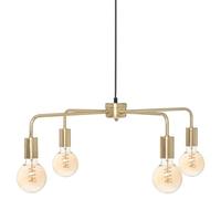 Atmosphera - Suspension Keli - métal doré D69 cm