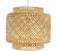 ATMOSPHERA Suspension Liby en bambou naturel - Diamètre 30 cm - Coloris Beige