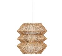 Atmosphera - Suspension Liza - Abat-jour en Jute D38cm - Ampoule Non Incluse E27 40W - Luminaire pour Salon, Bureau, Chambre, Cuisine