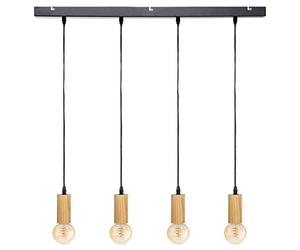 Atmosphera Suspension métal et Bois de pin Ays