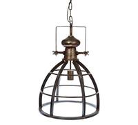 Luminaire Suspension En Métal Vieilli Et R?Tro D 40 Cm