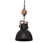Atmosphera Suspension Silas en métal Ø23 cm noir