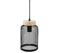 Atmosphera Suspension Zely métal noir Ø15 cm