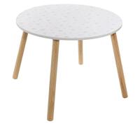 Table enfant Douceur Blanche étoiles grises