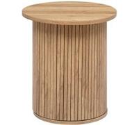Atmosphera - Table à café Colva en bois Diam 45 cm - Marron - Colva Marron G