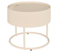 Atmosphera – Table basse Juna Beige 45x45x40,5 cm