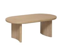 Atmosphera - Table basse Lousada Bois naturel 110 x 60 cm