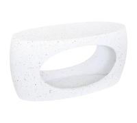 Atmosphera - Table Basse narlon 80x33x40cm Blanc