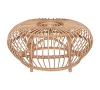 Atmosphera – Table basse Neta – rotin 73 cm naturel beige