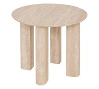 Atmosphera - Table d'appoint Anaya Beige 50,5x50,5cm