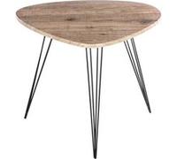Atmosphera - Table d'appoint design Neile - L. 69 x H. 60 cm - Noir - Neile Noir G