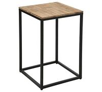 Atmosphera - Table d'appoint Edena - métal & Bois d'acacia