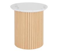 Atmosphera – Table d'appoint Homelya – effet marbre – 45x45x50 cm